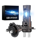 S2 H7 60W 6500K 24000LM White IP67 LED Headlight Bulbs 2Pcs